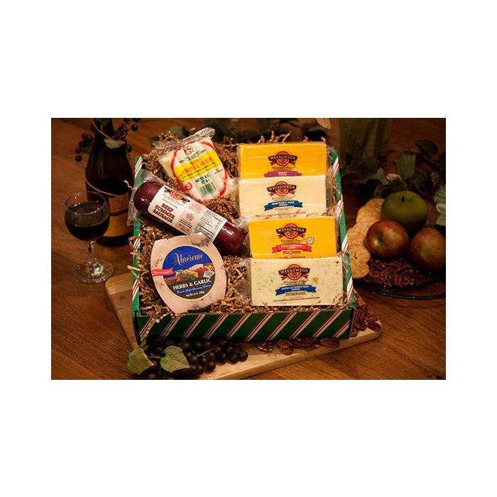 Homestead Wisconsin Cheese Mr Popularity Wisconsin Cheese Gift Box